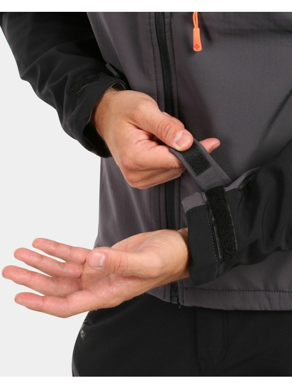 Kilpi Muška softshell jakna Kilpi ONTAVIO-M Tamno siva