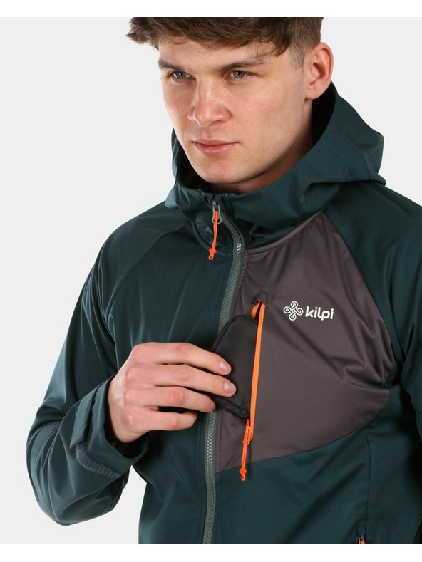 Kilpi Muška softshell jakna Kilpi BELTRA-M Tamnozelena