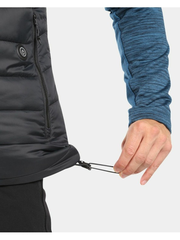 Kilpi Muški prsluk s integriranim grijačima Kilpi HEATEO-M Black