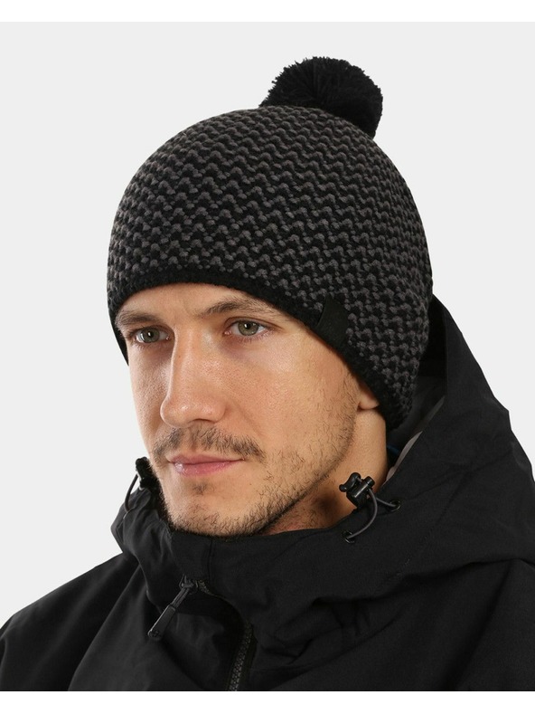Kilpi Unisex zimska kapa Kilpi PAULO-M Crna