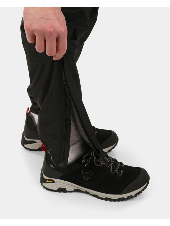 Kilpi Muške vodootporne outdoor hlače Kilpi MAULES-M Crna