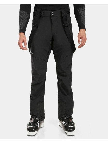 Kilpi Kilpi RHEA-M muške Softshell skijaške hlače crne