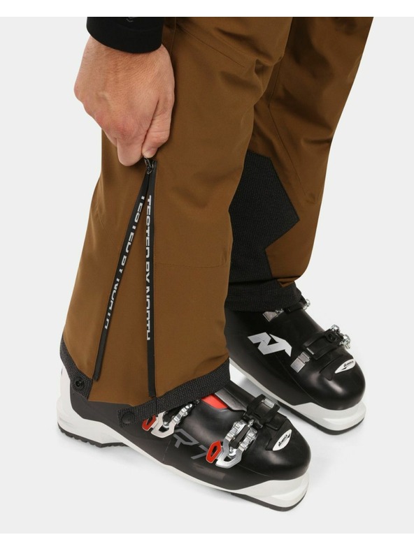 Kilpi Muške skijaške hlače Kilpi METHONE-M Smeđa