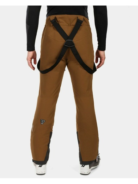 Kilpi Muške skijaške hlače Kilpi METHONE-M Smeđa