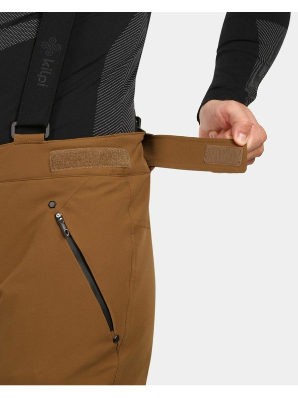 Kilpi Muške skijaške hlače Kilpi METHONE-M Smeđa