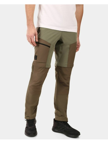Kilpi Muške outdoor skidive hlače Kilpi HOSIO-M Khaki