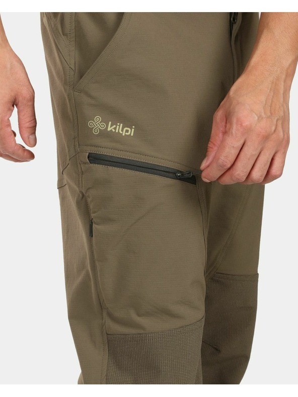 Kilpi Muške outdoor hlače Kilpi VILLAIN-M Zelena