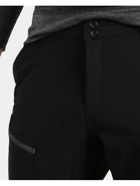 Kilpi Muške utdoor hlače Kilpi VILLAIN-M Black