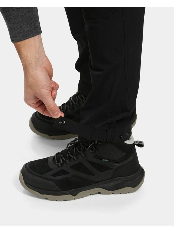 Kilpi Muške utdoor hlače Kilpi VILLAIN-M Black