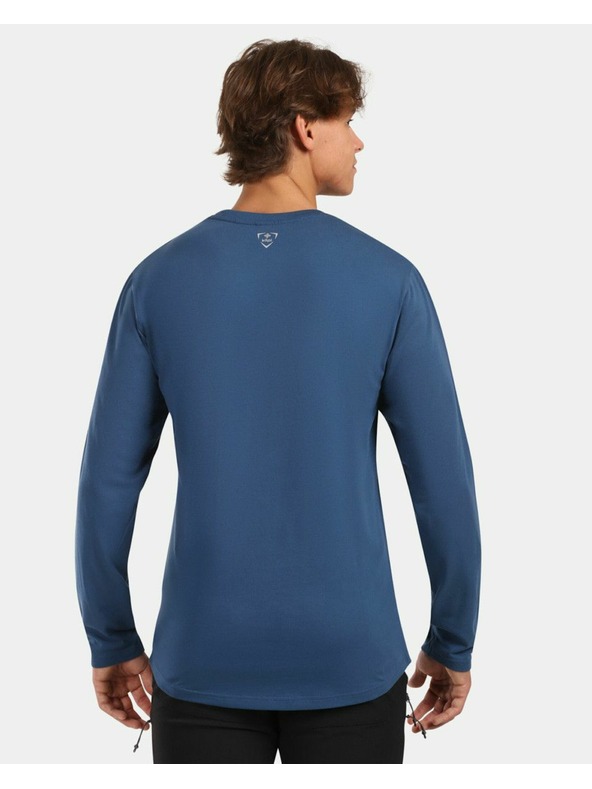 Kilpi Muška pamučna majica dugih rukava Kilpi PROMOX-M Tamno plava