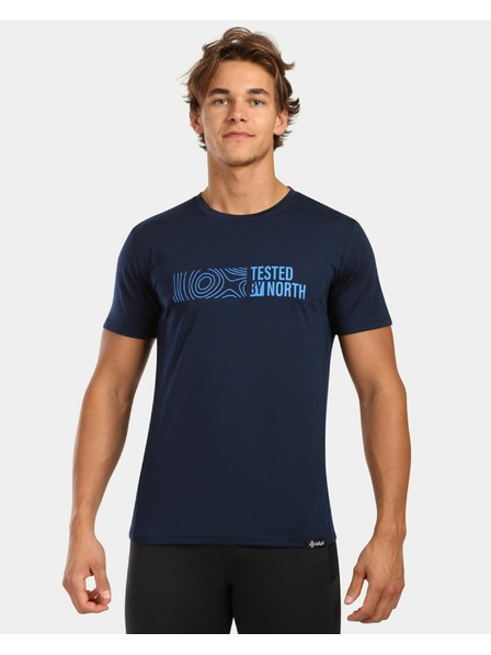 Kilpi Muška majica od MERINO VUNE Kilpi SLOPER-M Tamno plava