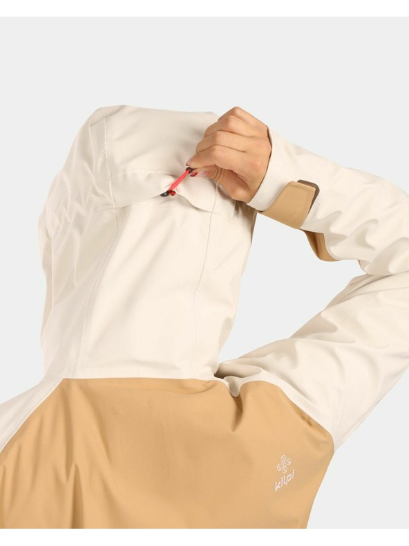 Kilpi Ženska hardshell jakna Kilpi TRINITY-W Bež