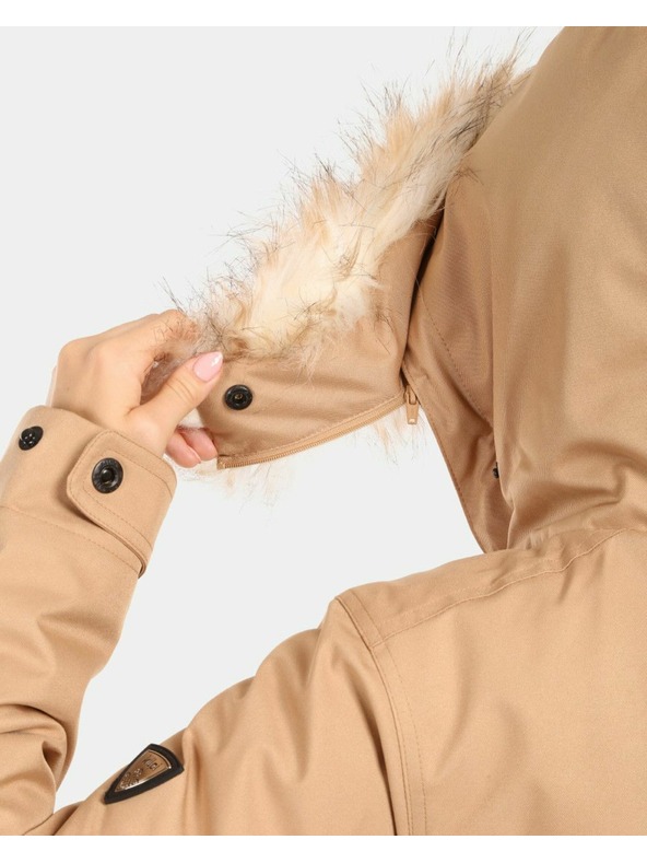 Kilpi Ženski zimski kaput Kilpi PERU-W Bež