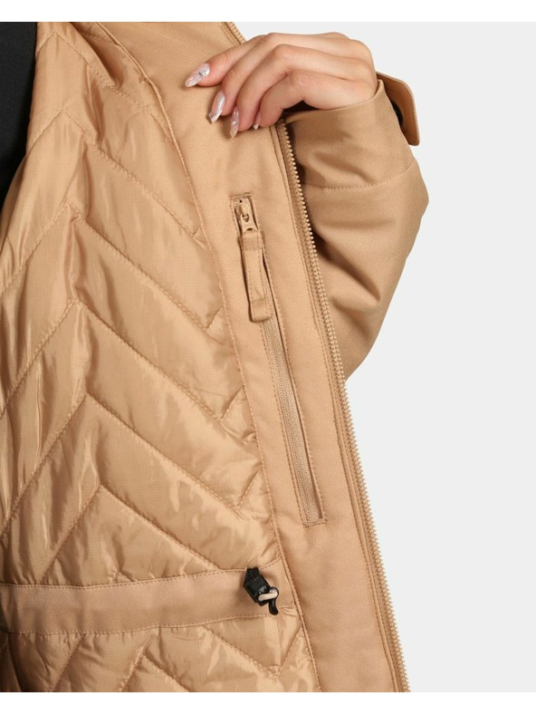 Kilpi Ženski zimski kaput Kilpi PERU-W Bež