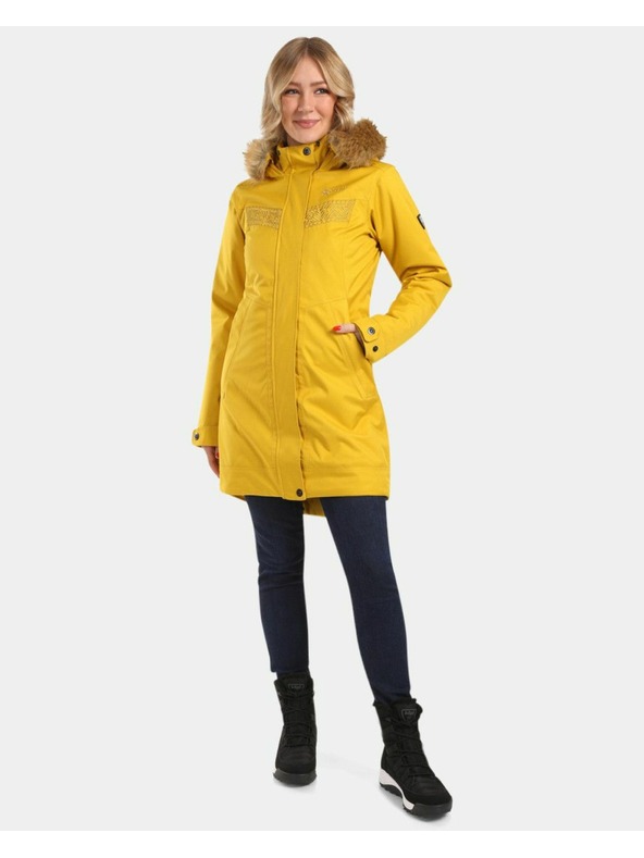 Kilpi Ženski zimski kaput Kilpi PERU-W Gold