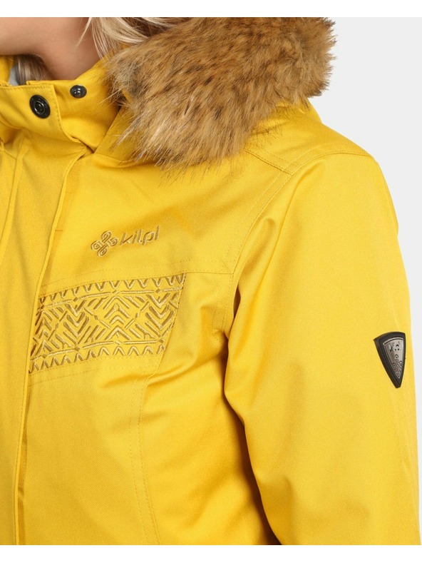 Kilpi Ženski zimski kaput Kilpi PERU-W Gold