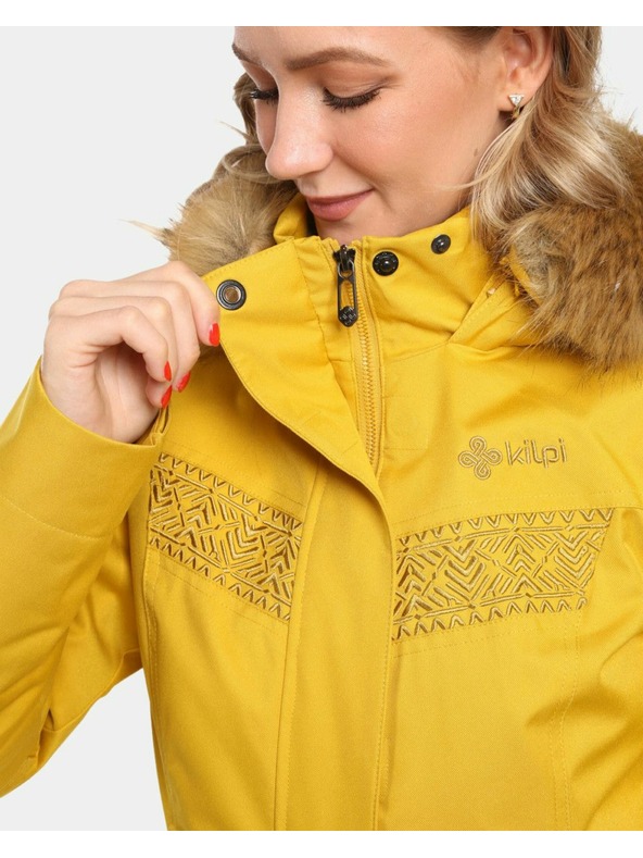 Kilpi Ženski zimski kaput Kilpi PERU-W Gold