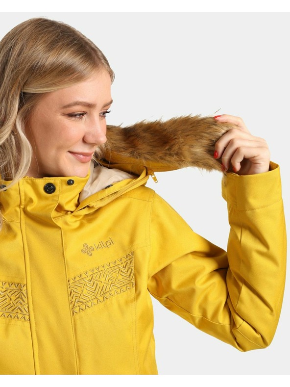 Kilpi Ženski zimski kaput Kilpi PERU-W Gold