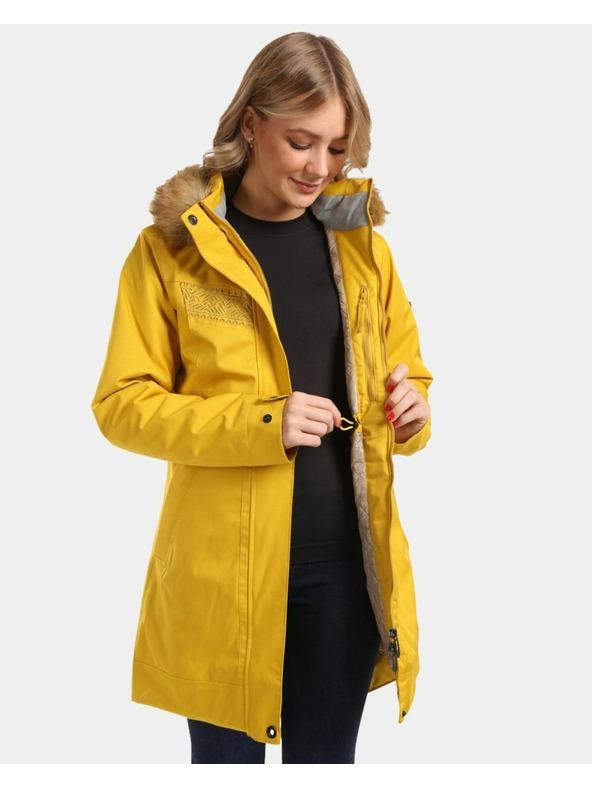 Kilpi Ženski zimski kaput Kilpi PERU-W Gold