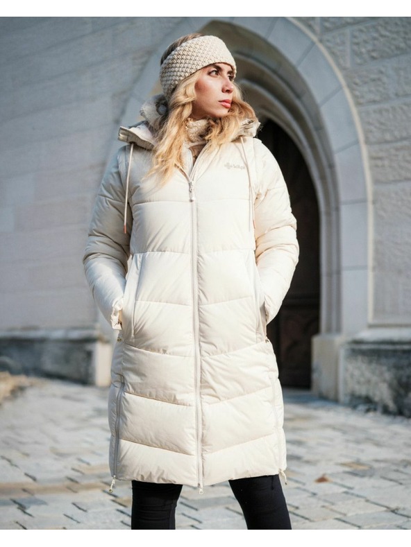 Kilpi Ženski zatopleni kaput Kilpi SALI-W Bež