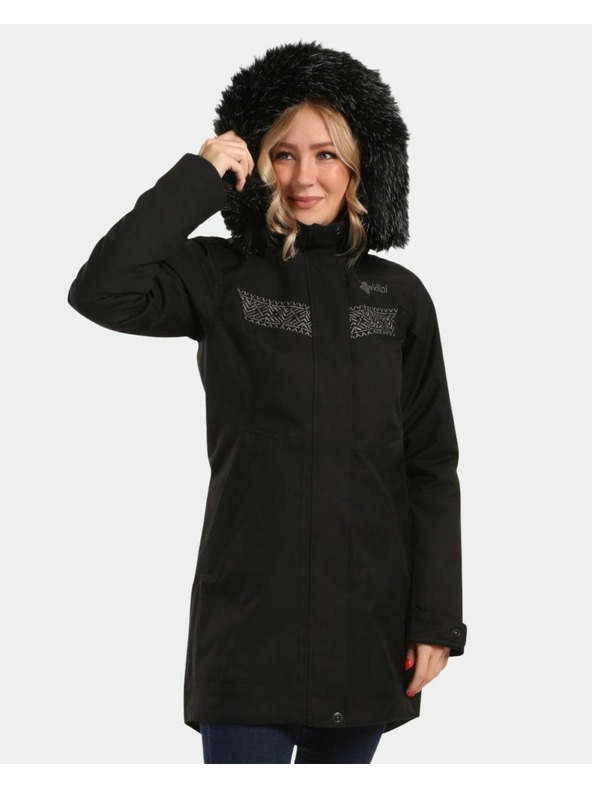 Kilpi Ženski zimski kaput Kilpi PERU-W Black