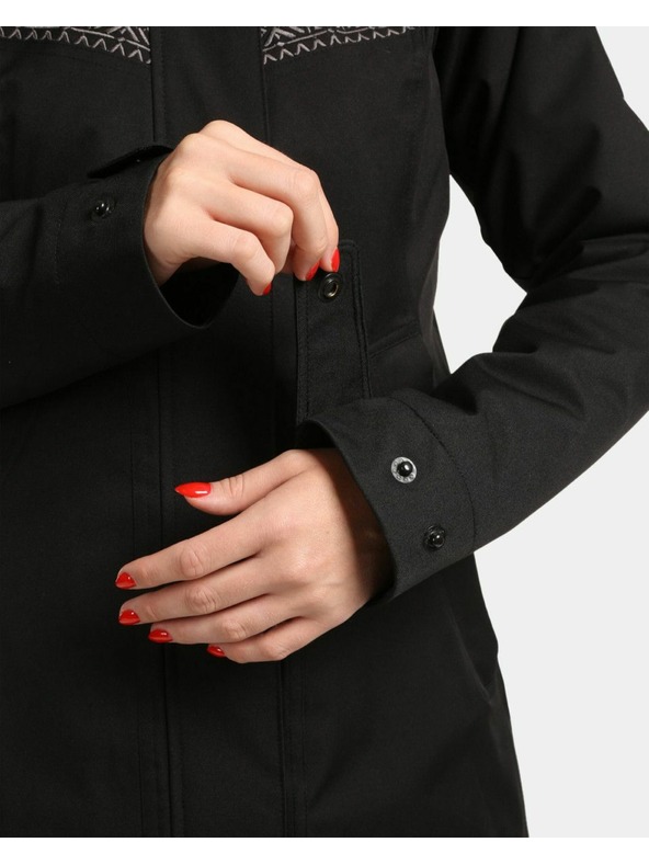 Kilpi Ženski zimski kaput Kilpi PERU-W Black