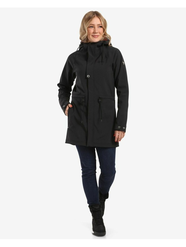 Kilpi Ženski softshell kaput Kilpi LASIKA-W Black