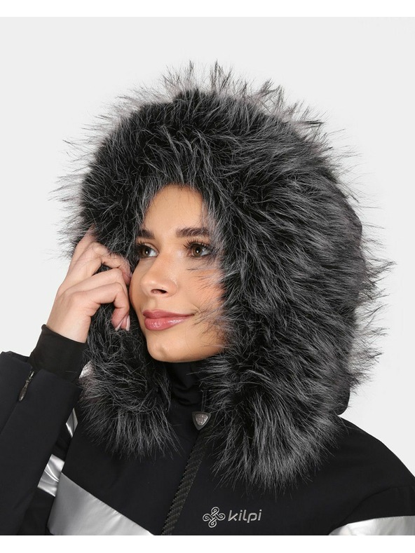 Kilpi Ženska luksuzna skijaška jakna Kilpi LTD ASTER-W Crna