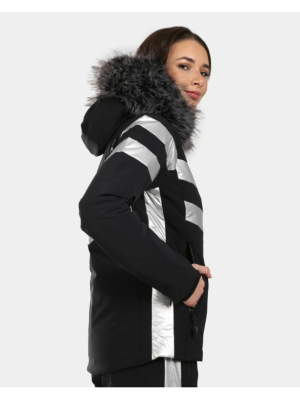 Kilpi Ženska luksuzna skijaška jakna Kilpi LTD ASTER-W Crna