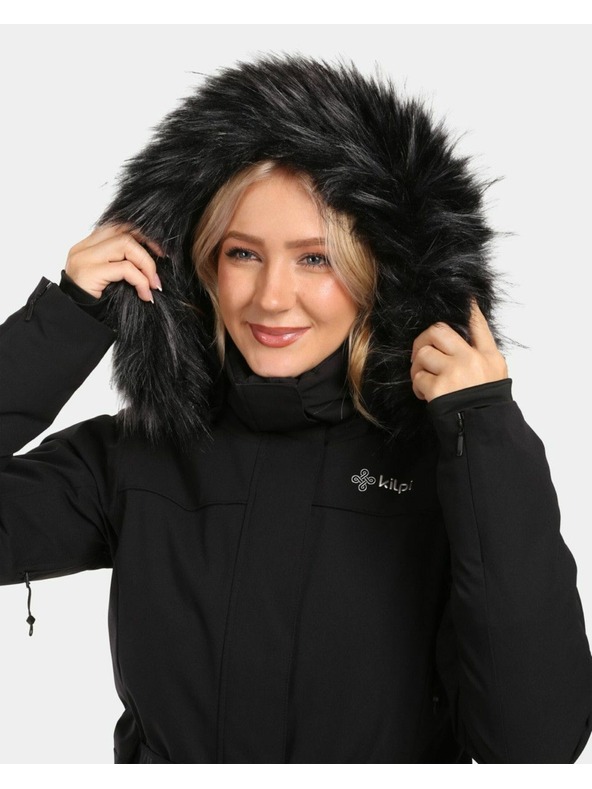 Kilpi Ženska skijaška jakna Kilpi CARRIE-W Crna