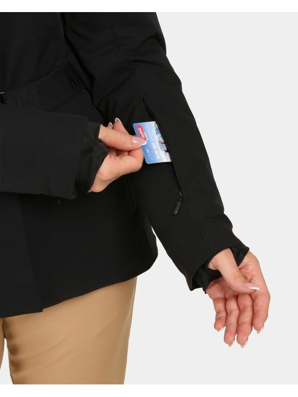 Kilpi Ženska skijaška jakna Kilpi CARRIE-W Crna