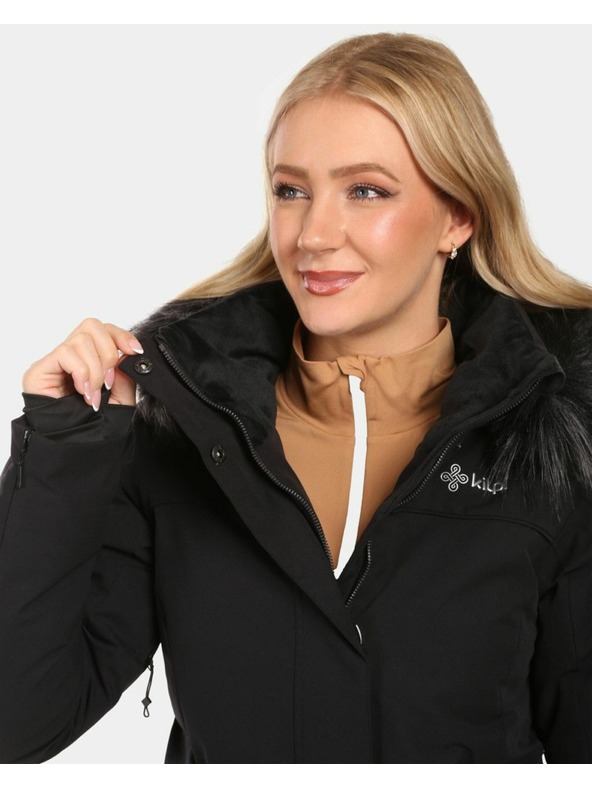 Kilpi Ženska skijaška jakna Kilpi CARRIE-W Crna
