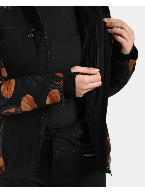 Kilpi Ženska skijaška jakna Kilpi LENA-W Smeđa