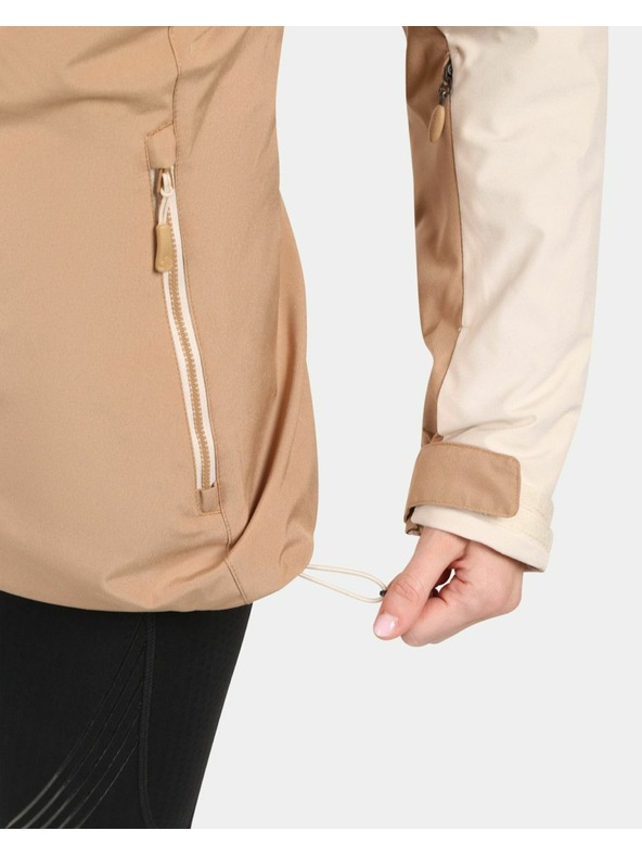 Kilpi Ženska skijaška jakna Kilpi FLIP-W Bež