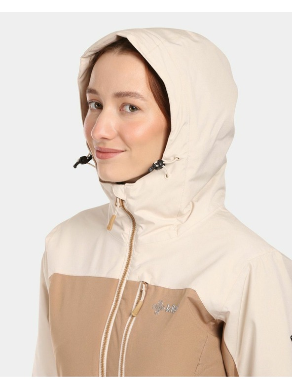 Kilpi Ženska skijaška jakna Kilpi FLIP-W Bež