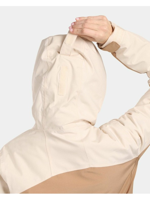 Kilpi Ženska skijaška jakna Kilpi FLIP-W Bež