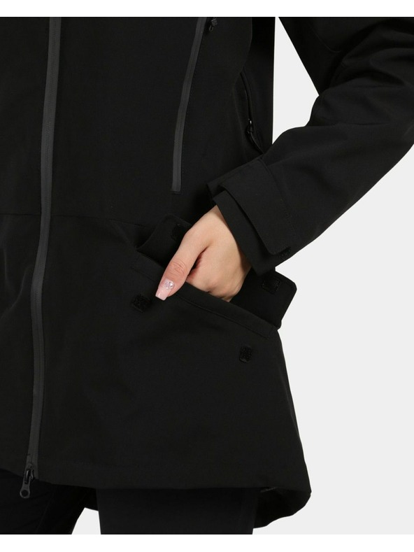 Kilpi Ženski outdoor kaput Kilpi AYRA-W Crna