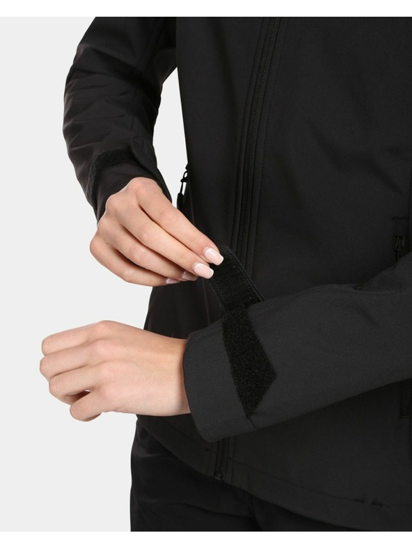 Kilpi Ženska softshell jakna Kilpi RAVIA-W Black