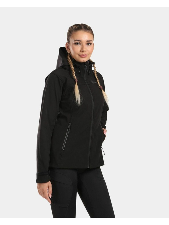 Kilpi Ženska softshell jakna Kilpi RAVIA-W Black