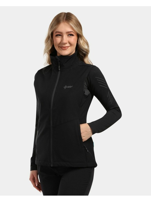Kilpi Ženske softshell prsluk Kilpi NOIL-W crni