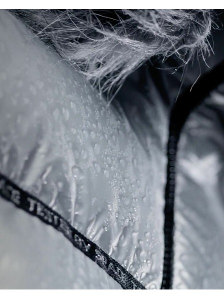 Kilpi Ženska srebrna zimska izolirana jakna Kilpi LTD SIRIUS-W Srebrna