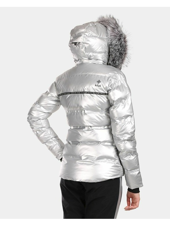 Kilpi Ženska srebrna zimska izolirana jakna Kilpi LTD SIRIUS-W Srebrna