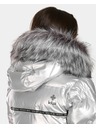 Kilpi Ženska srebrna zimska izolirana jakna Kilpi LTD SIRIUS-W Srebrna
