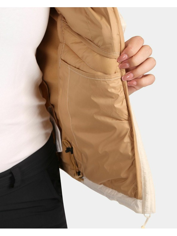 Kilpi Ženska izolirana jakna Kilpi ACTIS-W Bež