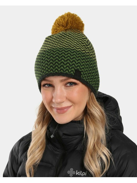 Kilpi Ženska zimska kapa Kilpi SALOME-W Tamnozelena