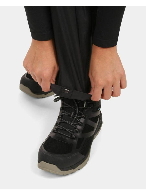 Kilpi Ženske vodootporne hardshell hlačice Kilpi ALPIN-W Crna