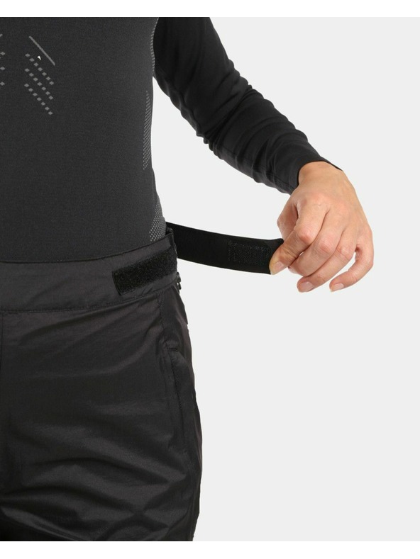 Kilpi Ženske vodootporne vanjske hlače Kilpi ALPIN-W Black