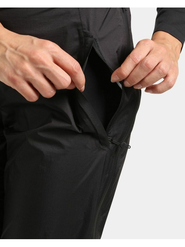 Kilpi Ženske vodootporne vanjske hlače Kilpi ALPIN-W Black