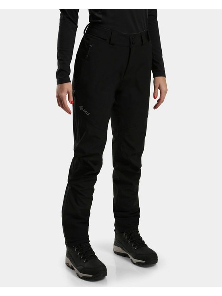 Kilpi Ženske outdoor hlačice Kilpi MESTALO-W Crna