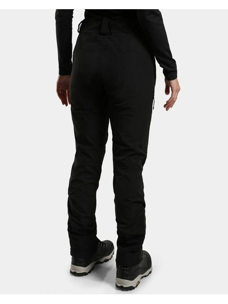 Kilpi Ženske outdoor hlačice Kilpi MESTALO-W Crna